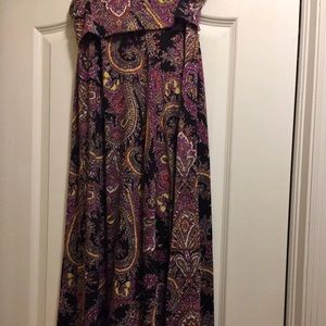 Lularoe maxi skirt size S